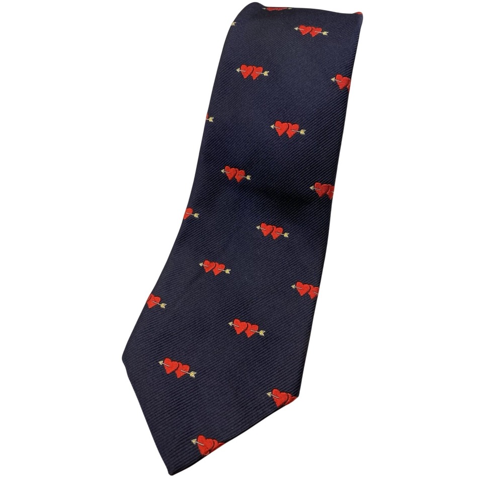 Robert Talbott x Mark Fore Strike Limited Edition Valentines Hearts Silk Necktie